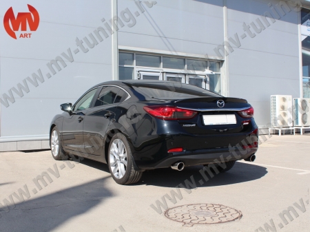 Полиуретан Спойлер на крышку багажника Mazda 6 2013- BROOMER Design